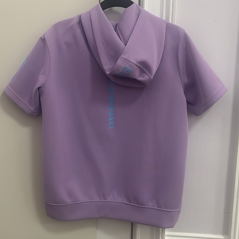 THREE Baseball Lifestyle Short Sleeve Hoodies Sz Youth Medium - Picture 7 of 10